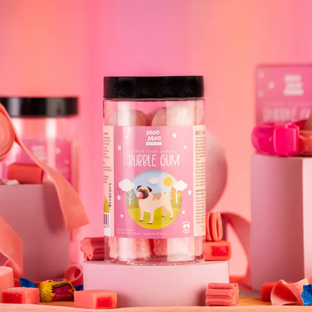 Bubble Gum Sugar Cube Scrubs
