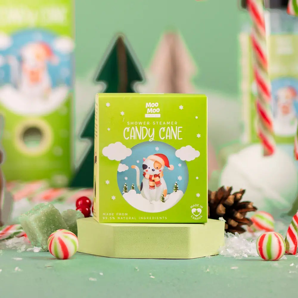 Candy Cane Shower Steamer