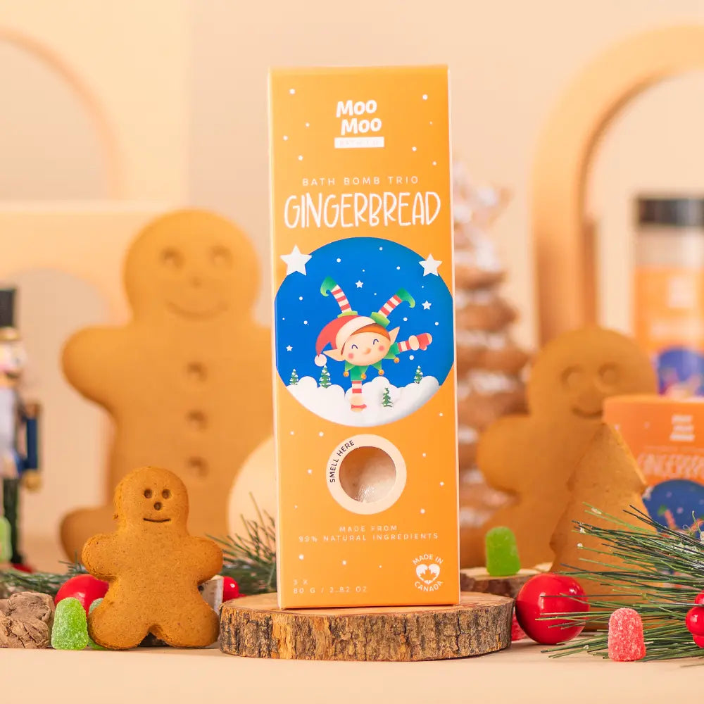 Gingerbread Bath Bomb Trio