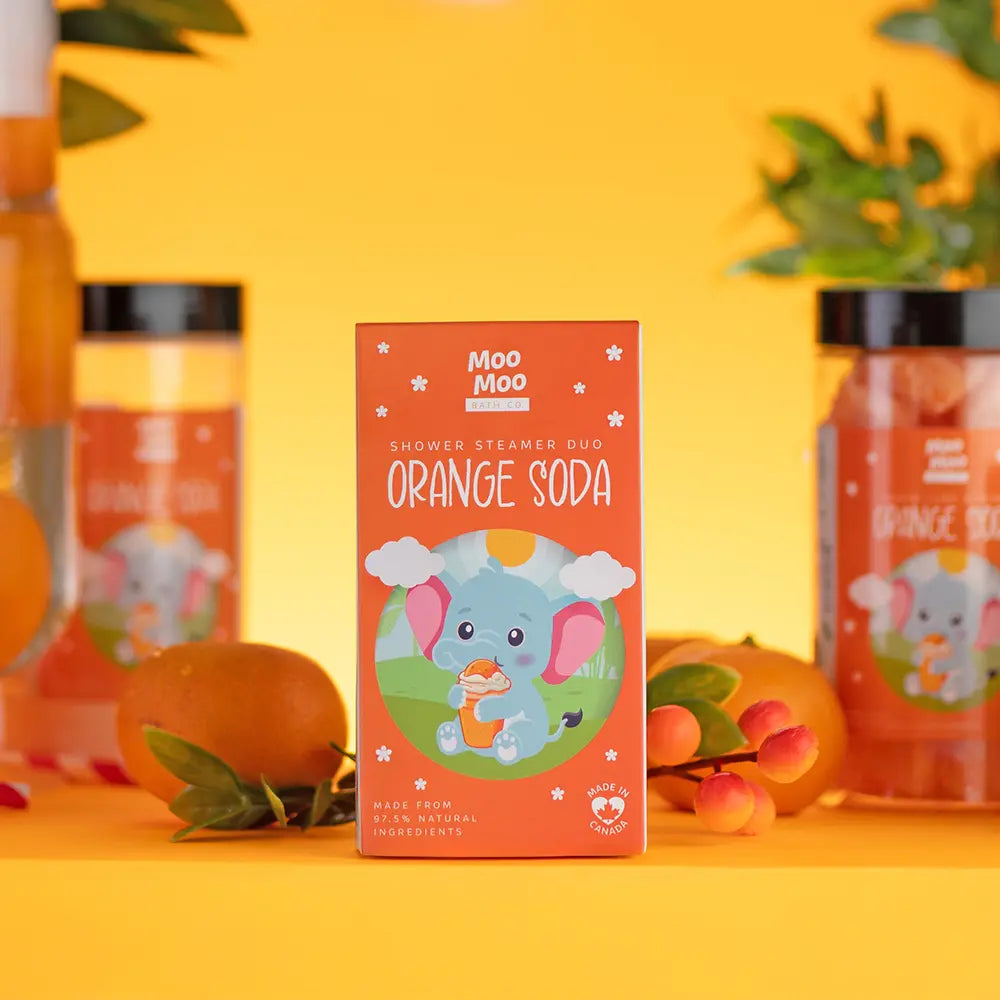Orange Soda Shower Steamer Duo