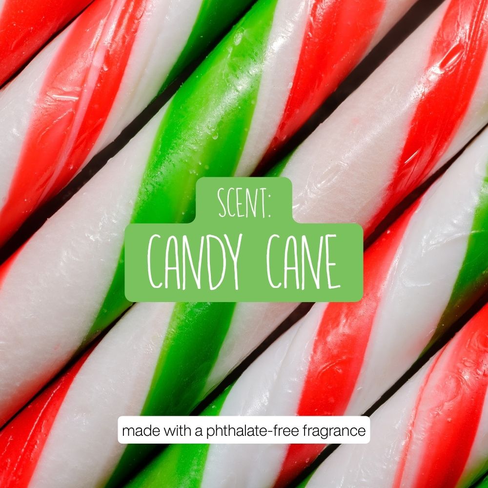 Candy Cane Bubble Bath Powder